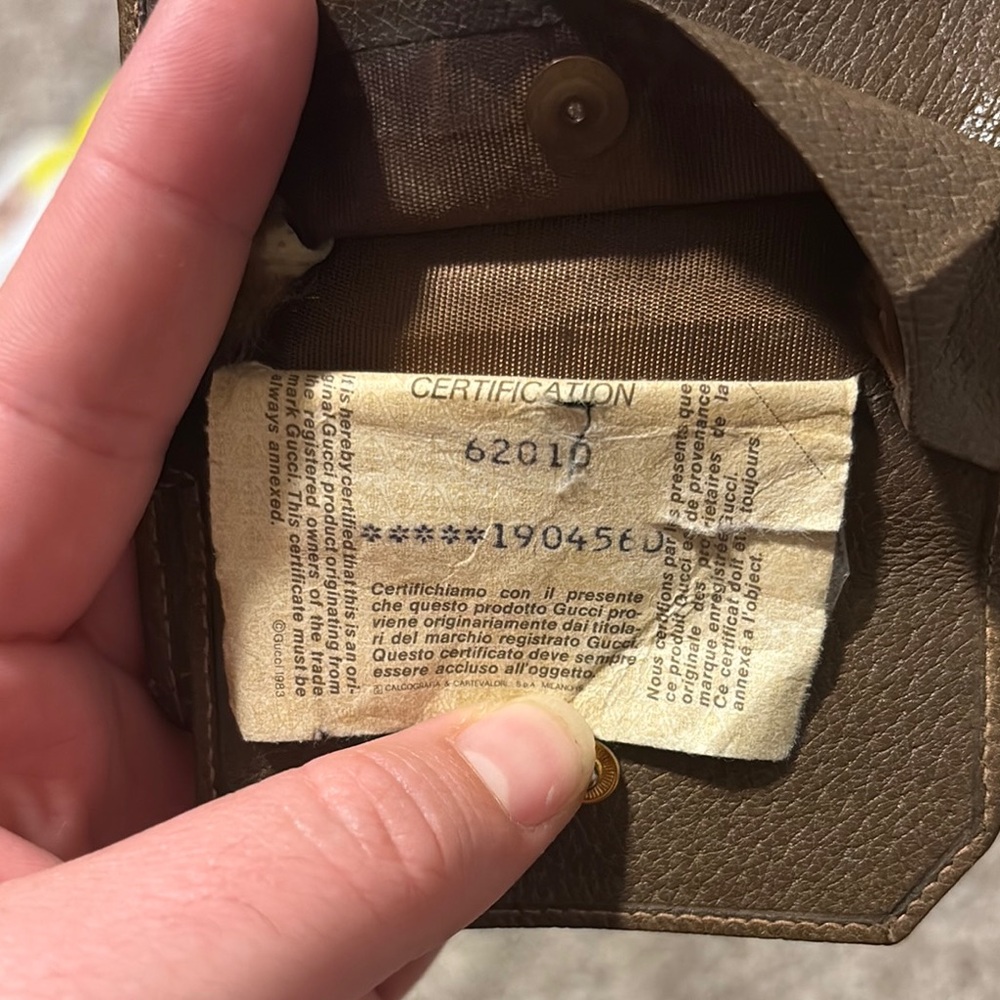 Gucci Brown and Tan mens wallet - Picture 15 of 16